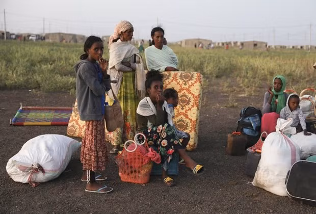 Người tị nạn Ethiopia. (Nguồn: AP)