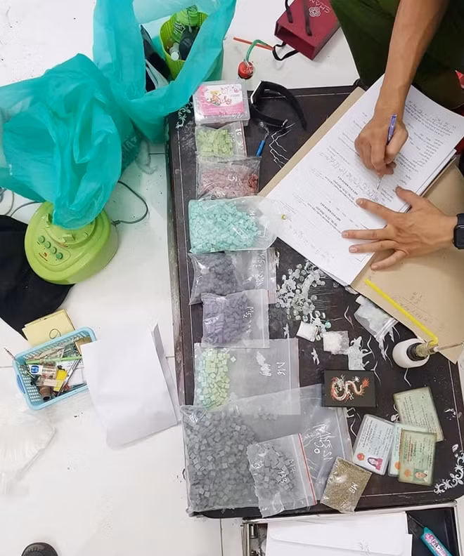 Tang vật thu giữ (ảnh do Công an cung cấp)
