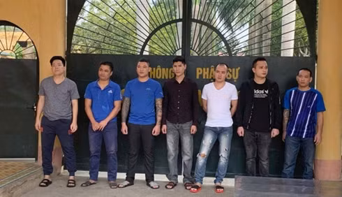 Các đối tượng trong đường dây tín dụng đen