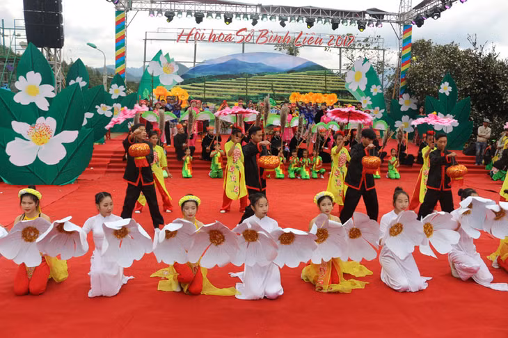 văn nghệ biểu diễn trong Hội hoa sở năm 2017.