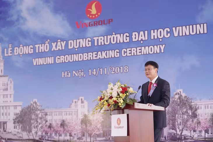Ông Lê Hải An – Thứ trưởng Bộ Giáo dục & Đào tạo cho biết Bộ sẽ tạo điều kiện để VinUni đạt được tầm nhìn và sứ mệnh đã đặt ra.