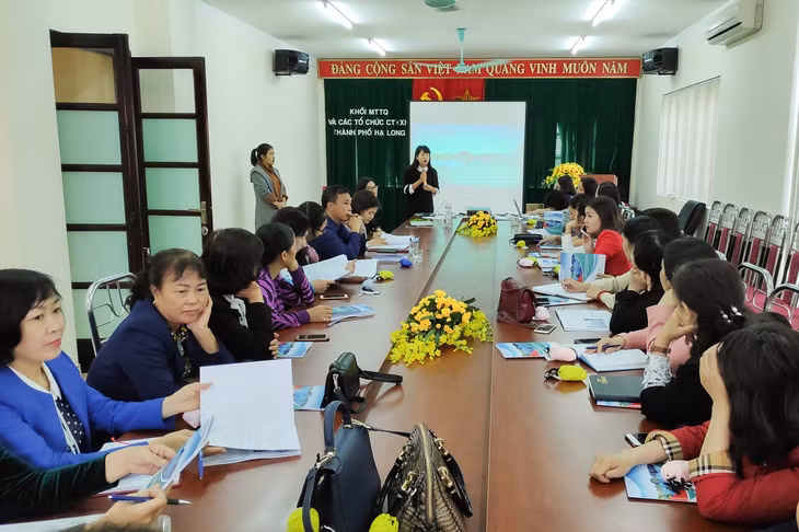Quang cảnh khai mạc lớp tập huấn.