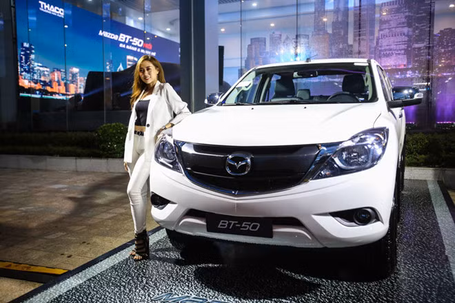 Bán tải BT-50 sử dụng động cơ diesel cũng không ảnh hưởng bởi không phải loại SkyActiv Diesel.