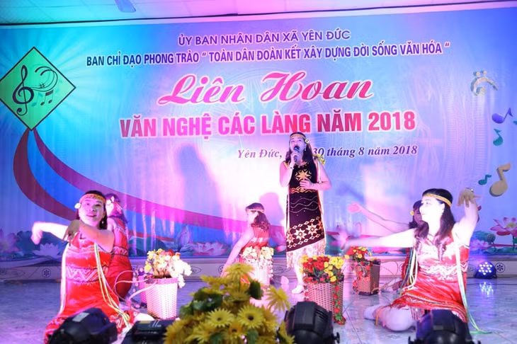 Liên hoan văn nghệ các làng năm 2018 của xã Yên Đức (Đông Triều)