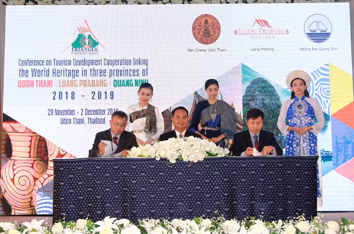 3 tỉnh ký kết chương trình hợp tác phát triển du lịch giai đoạn 2018-2019.