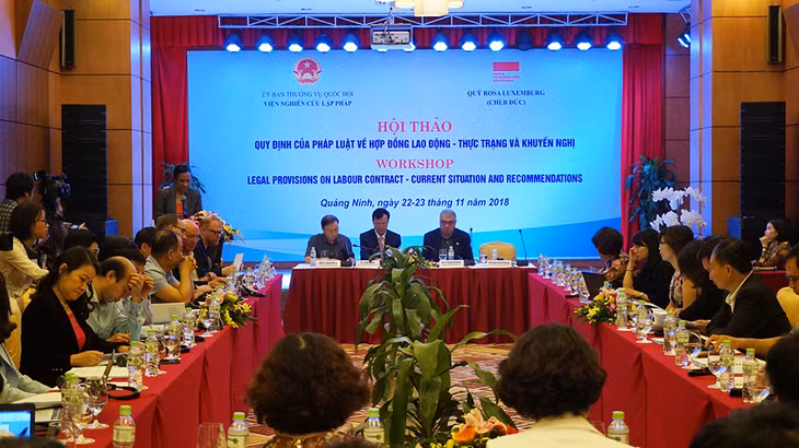 Quang cảnh hội thảo.