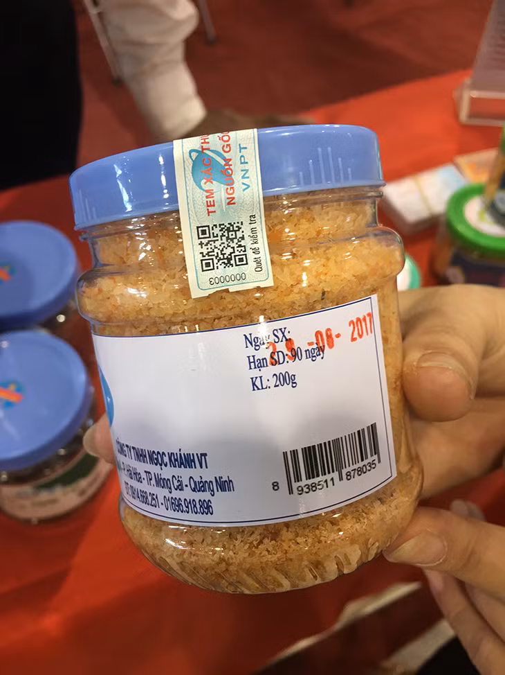 Hiện, 85% sản phẩm OCOP được dán tem VNPT Check