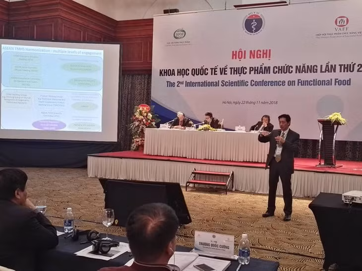 Hội nghị khoa học quốc tế về thực phẩm chức năng lần thứ 2 do Bộ Y tế tổ chức.