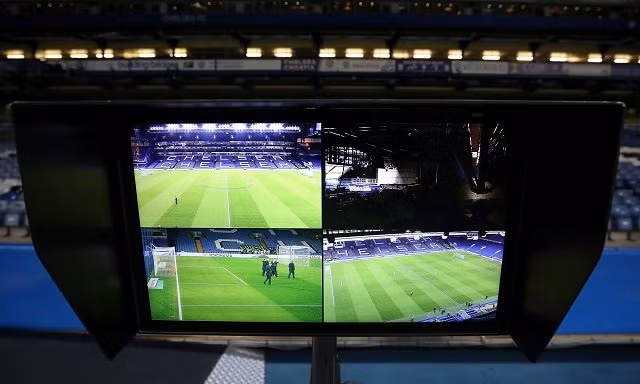 Mô hình tổng quát về hệ thống VAR sẽ được áp dụng tại Premier League mùa tới. (Ảnh: PA)