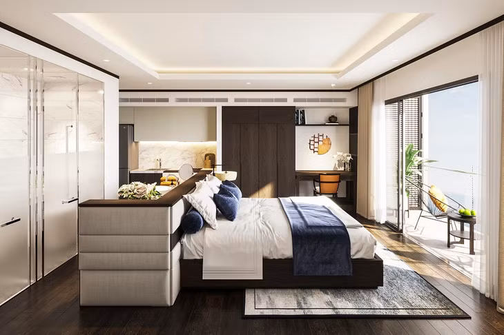 Diện tích vừa phải giúp các căn hộ Best Western Premier Sapphire Ha Long có suất đầu tư hợp lý, chỉ từ 450 triệu đồng/căn.