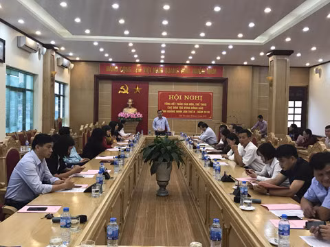 Quang cảnh buổi tổng kết 