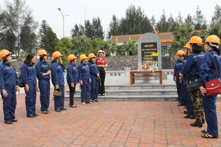 Khu di tích Bác Hồ trên mỏ Đèo Nai. Ảnh: Phạm Học