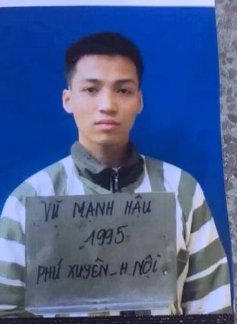 Phạm nhân Vũ Mạnh Hậu.
