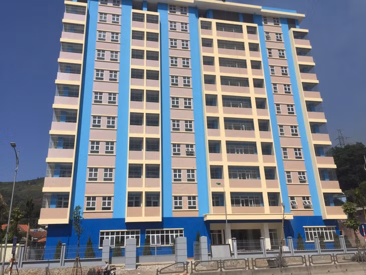 Khu chung cư công nhân 11 tầng mới được Công ty Than Hạ Long đưa vào sử dụng tháng 12/2018