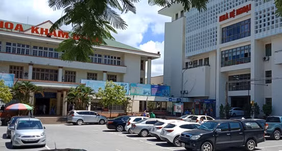  Bệnh viện Đa khoa tỉnh-nơi cấp cứu ban đầu 2 bệnh nhân nghi ngộ độc thực phẩm (Ảnh: Bệnh viện đa khoa tỉnh).