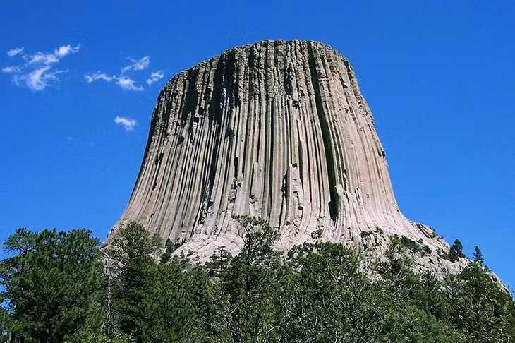 Núi Tháp quỷ ở Wyoming, Mỹ