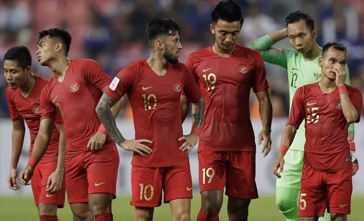 Indonesia gây thất vọng tại AFF Cup 2018. Ảnh: Bola.