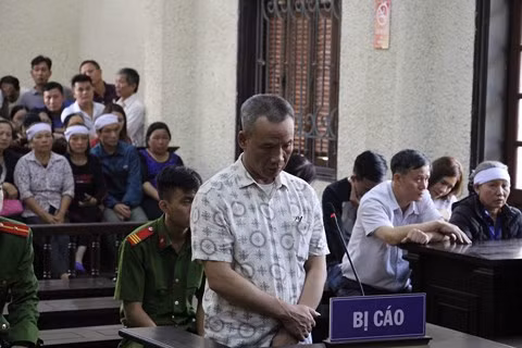 Bí cáo Huynh tại phiên xét xử