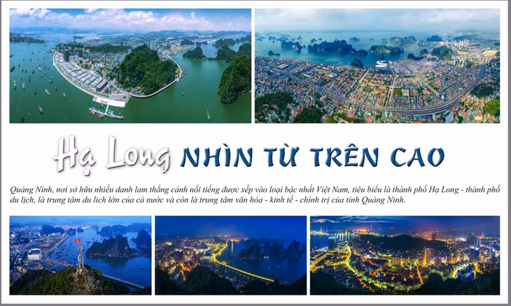 Bộ ảnh “Hạ Long nhìn từ trên cao” - Huỳnh Văn Truyền - Đà Nẵng được trao huy chương vàng.