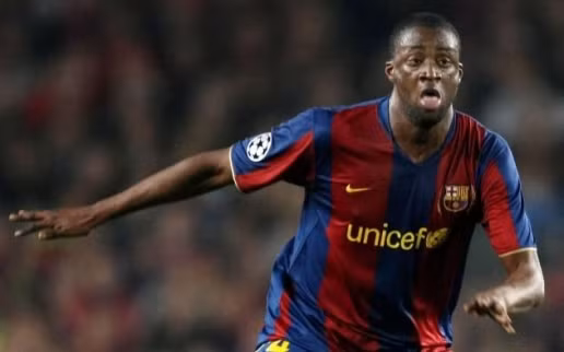  Toure từng có 3 năm chơi cho Barca.