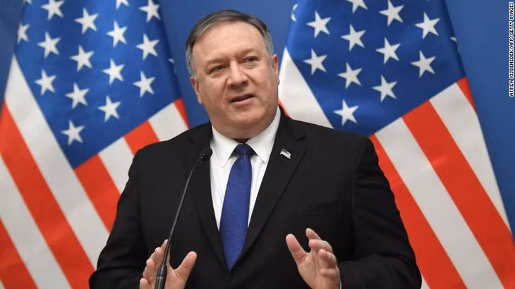 Ngoại trưởng Mỹ Mike Pompeo. (Ảnh: CNN)