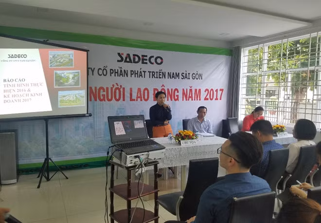 Bà Hồ Thị Thanh Phúc , Tổng giám đốc Sadeco. (Ảnh: Trang web Sadeco)
