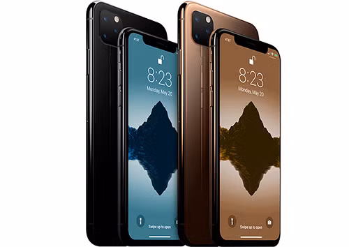 Một ý tưởng về iPhone 2019. Ảnh: MacRumors.