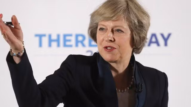 Thủ tướng Anh Theresa May kích hoạt Brexit. Ảnh: Getty Images.