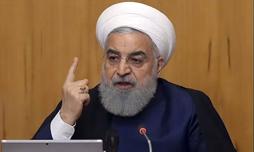 Tổng thống Iran Hassan Rouhani. Ảnh: AP