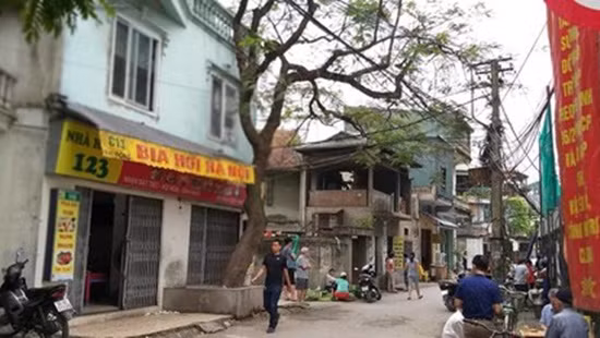  Con ngõ nhỏ nơi xảy ra vụ chết người