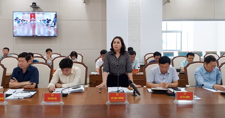 Lãnh đạo Sơ Công thương giải trình một số vấn đề liên quan đến hỗ trợ xúc tiến thương mại