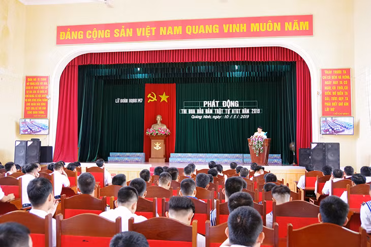 Quang cảnh buổi lễ