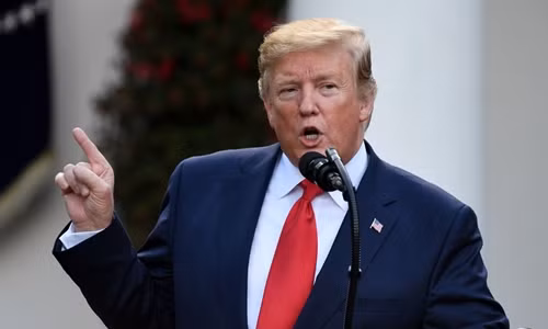 Tổng thống Mỹ Trump tại Nhà Trắng ngày 6/5. Ảnh: AFP.