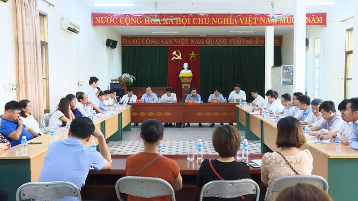Quang Cảnh buổi đối thoại giải quyết khiếu nại