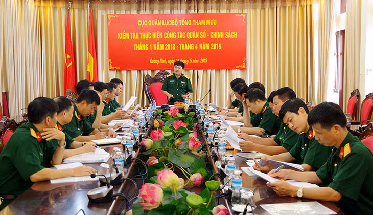 Quang cảnh buổi kiểm tra