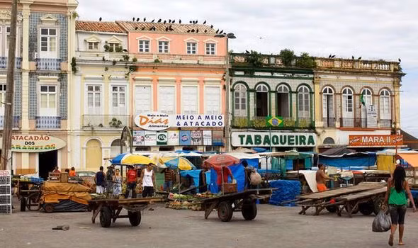 Thành phố Belem, miền Bắc Brazil.