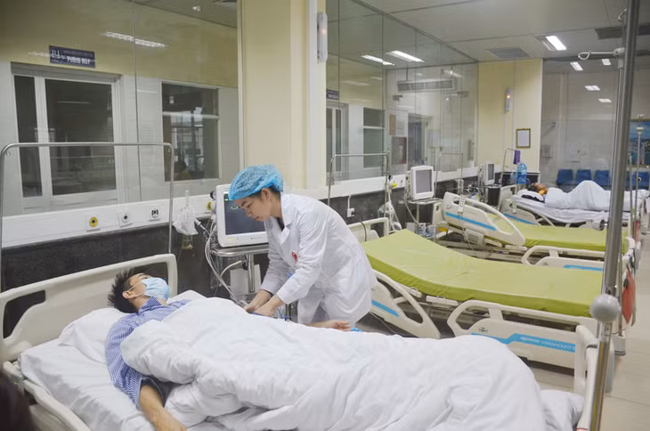 Người bệnh lao được điều trị tại Bệnh viện Lao và Phổi Quảng Ninh.
