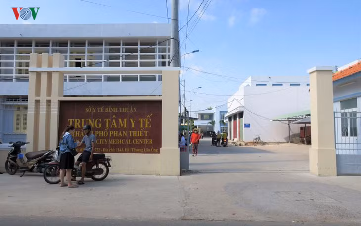 Trung tâm Y Tế thành phố Phan Thiết, tỉnh Bình Thuận - nơi Hiển từng làm việc.