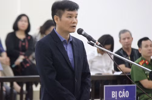 Bị cáo Phạm Thanh Hải tại phiên tòa phúc thẩm.