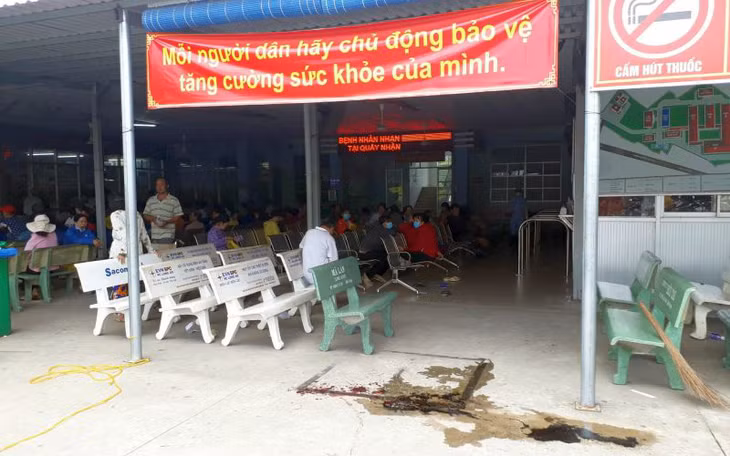  Hiện trường vụ án mạng.