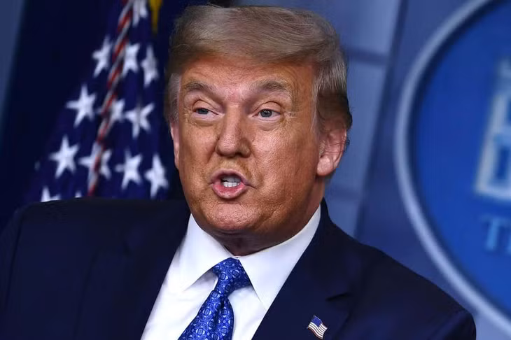 Tổng thống Trump. Ảnh: getty