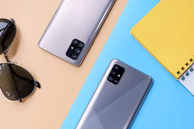 Bộ đôi Samsung Galaxy A51 và A71 được bổ sung tính năng chụp một chạm, công nghệ kế thừa từ flagship S20. Ảnh: Samsung.
