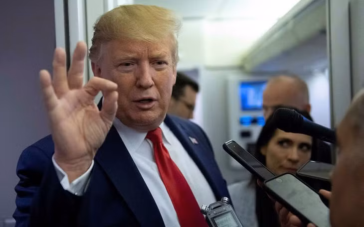 Tổng thống Trump. Ảnh: IcelandMonitor.