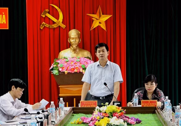 Ông Lê Quang Tùng - người vừa được điều động về làm bí thư Tỉnh ủy Quảng Trị - Ảnh: Báo Quảng Ninh