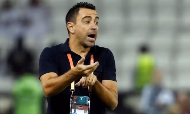 Xavi được Qatar giao làm đại sứ toàn cầu cho World Cup 2022. Ảnh: Reuters.