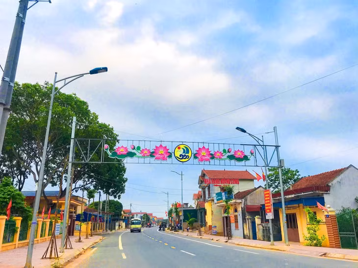Đường 331B đoạn qua phường Tân An, TX Quảng Yên.