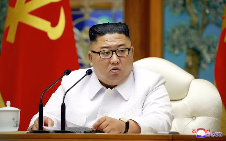 Nhà lãnh đạo Triều Tiên Kim Jong Un. Ảnh: KCNA.