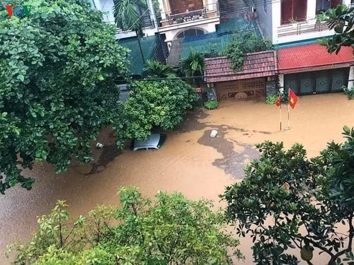 Mưa lớn gây ngập lụt tại Hà Giang gây hậu quả nghiêm trọng.