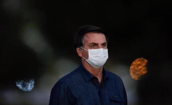 Tổng thống Brazil Jair Bolsonaro. (Ảnh: Reuters)