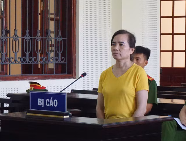 Bị cáo Lộc Thị Mai.